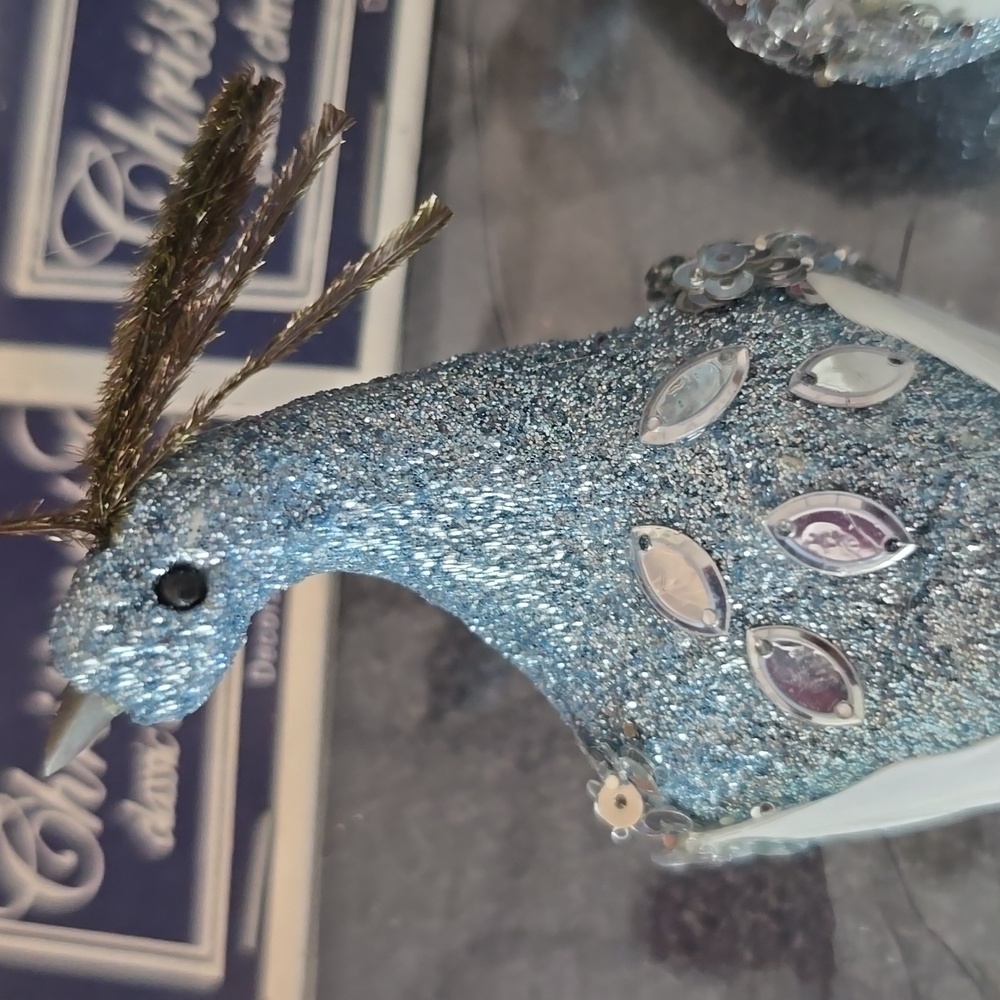 π²CHRISTMAS PEACOCK DECORATION π²π²π²π²π²π²π²π²π²π²π²π²π²π²π²π² - Picture 7 of 8